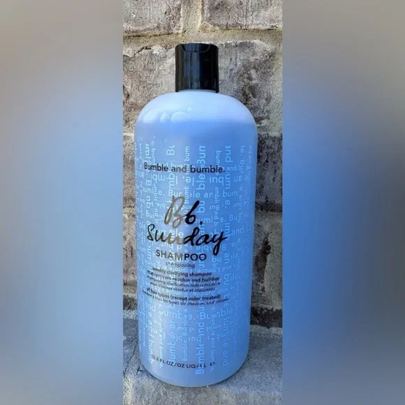 Bumble & Bumblee Sunday Shampoo Clarifying 33.8oz/1L BRAND NEW - Picture 2 of 3